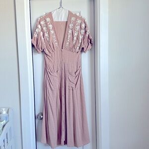 Beautiful fabric flowy dress from free people